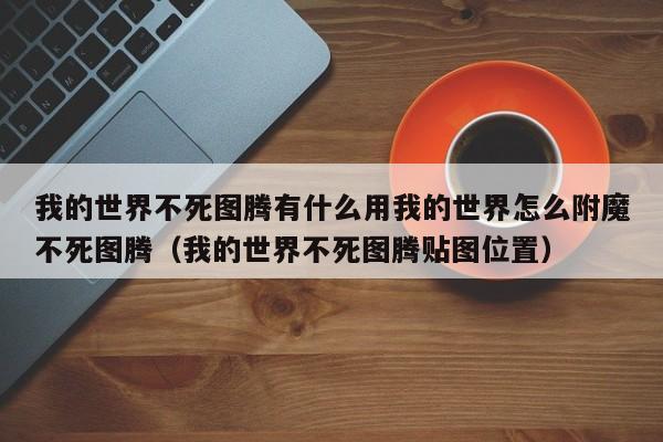 我的世界不死圖騰有什么用我的世界怎么附魔不死圖騰（我的世界不死圖騰貼圖位置）